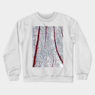 Maroon streak Crewneck Sweatshirt